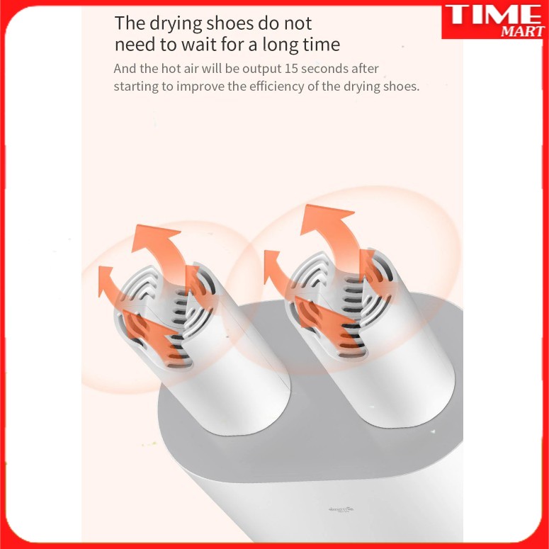 [CHÍNH HÃNG] Máy sấy giày thông minh đa chức năng Deerma DEM-HX10 [TIME_MART siêu thị tiện ích gia đình]