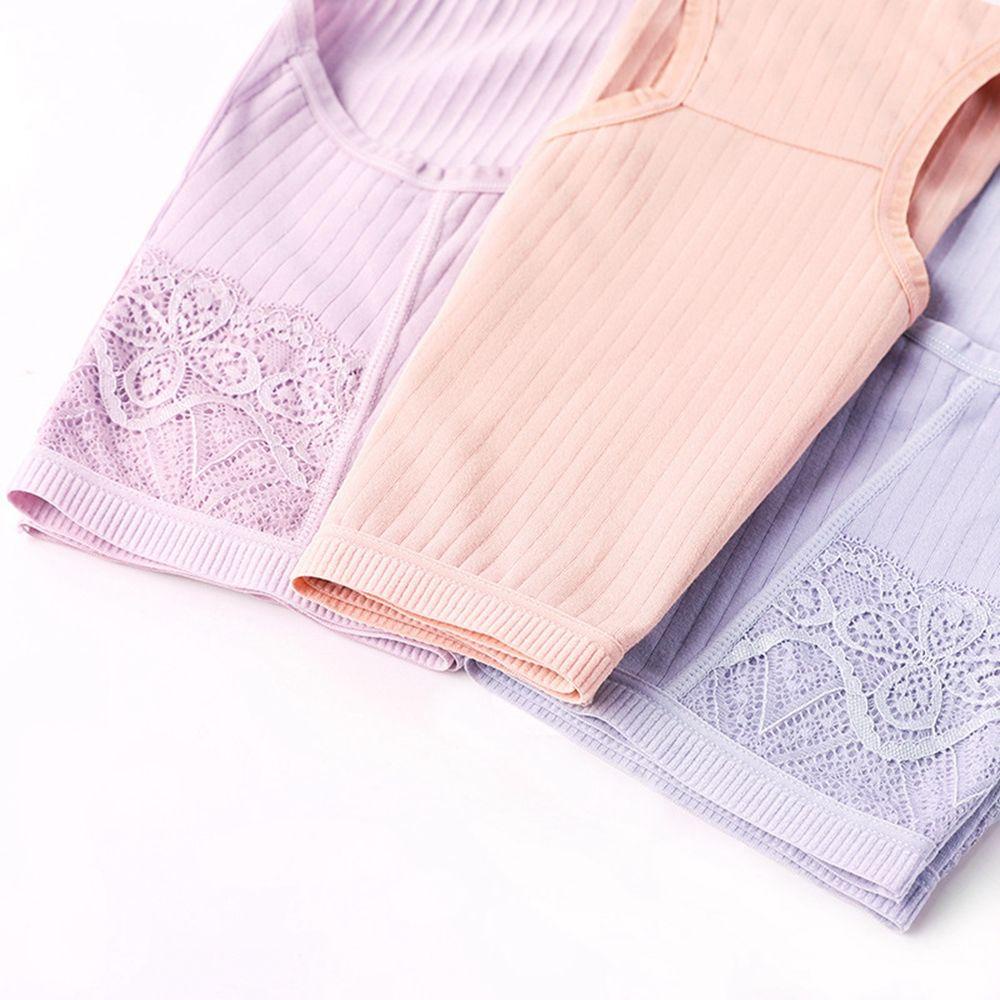 OCEANMAP Quần Lót Ren Plus Size Nâng Hông Cho Phụ Nữ Trung Niên