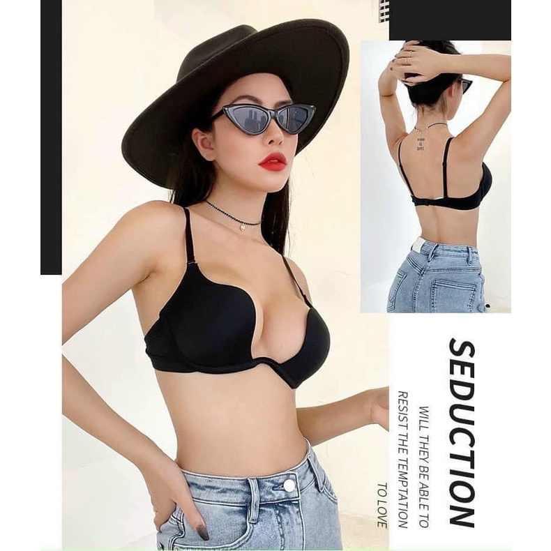 AL403- Áo lót nữ LENABRA, áo có gọng nâng ngực khoét sâu mặc trễ ngực hở vai gợi cảm