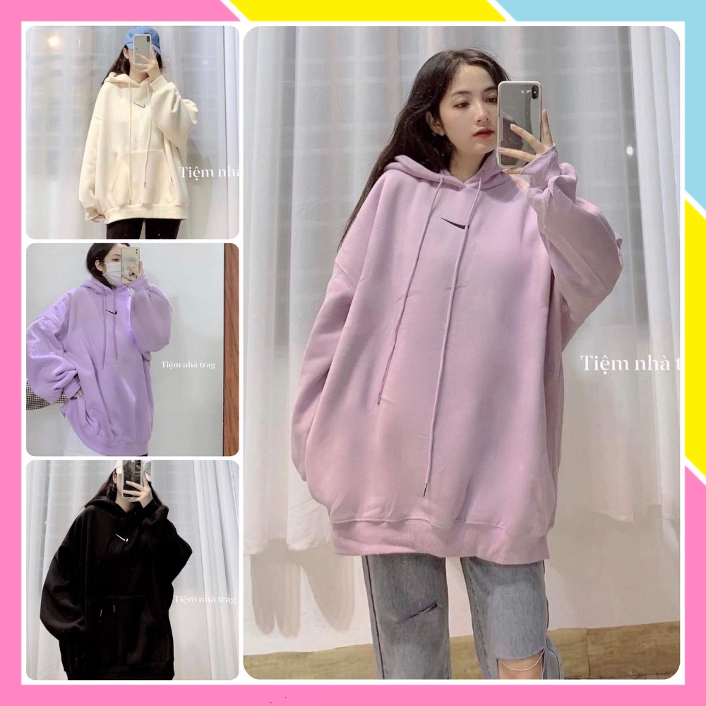 Áo Hoodie Unisex LOGO THỂTHAO Nam Nữ Form Rộng Nỉ Bông Có Mũ Dày Dặn Dài Tay Nhiều Màu Cute Giá Rẻ Mặc Đôi