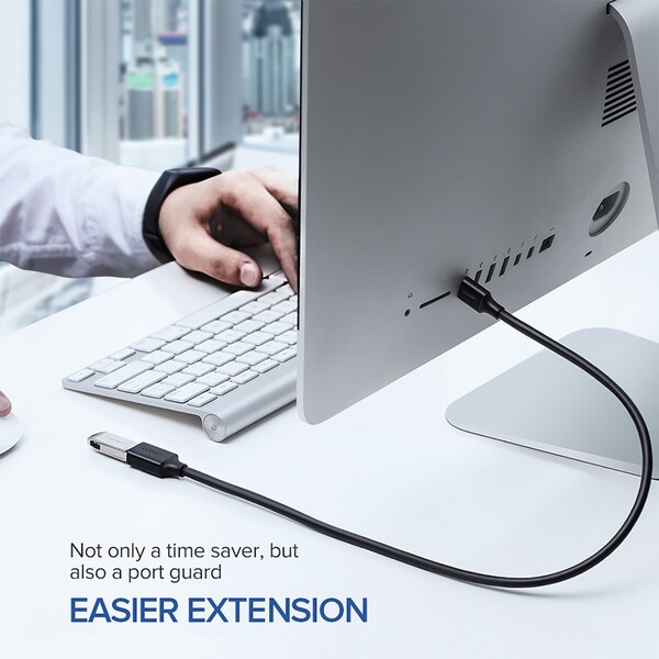 Cáp nối dài USB 2.0 1m - 5m Ugreen 10314 10315 10316 10317 10318 US103