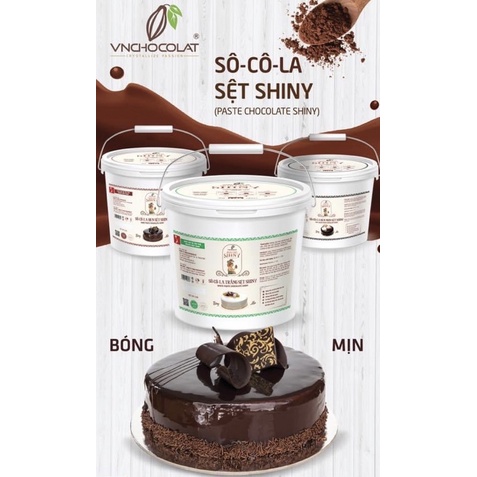 Socola sệt VNCHOCOLAT Shiny GND 1kg