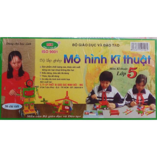 Bộ lắp ghép mô hình kỹ thuật lớp 5