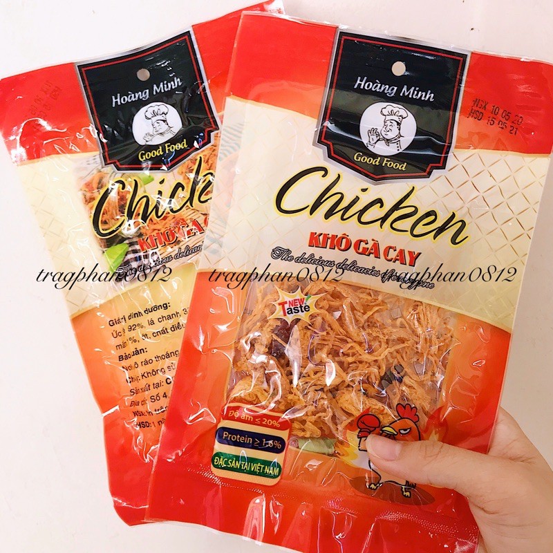 Khô gà cay (gói 50gam)