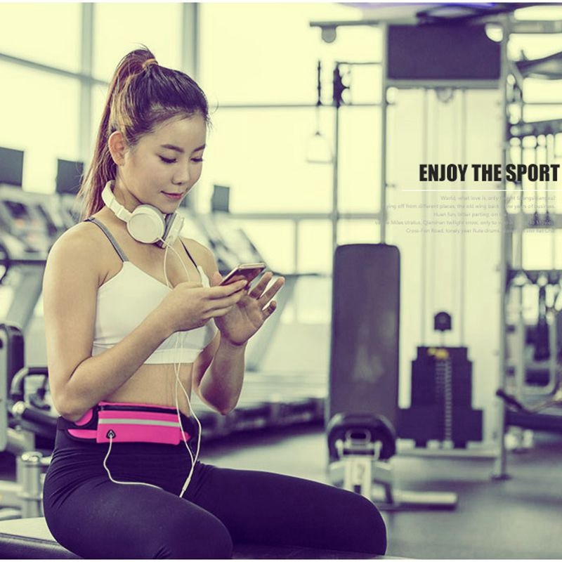 Túi đeo hông chống nước đựng điện thoại nhỏ đa năng cho nam nữ khi chạy bộ