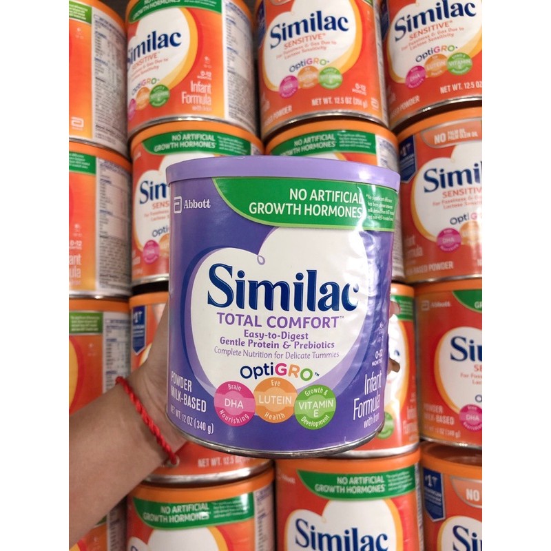 Sữa Similac total comfort 354g  hàng nhập khẩu trực tiếp Mỹ