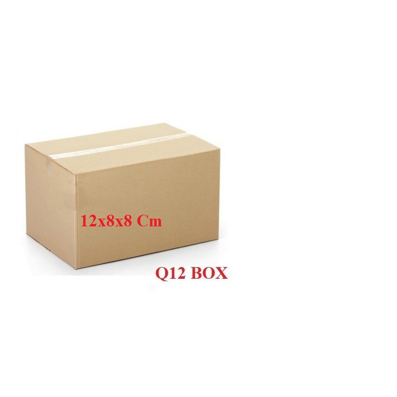 Q 12 - 1 Thùng carton 12x8x8 Cm