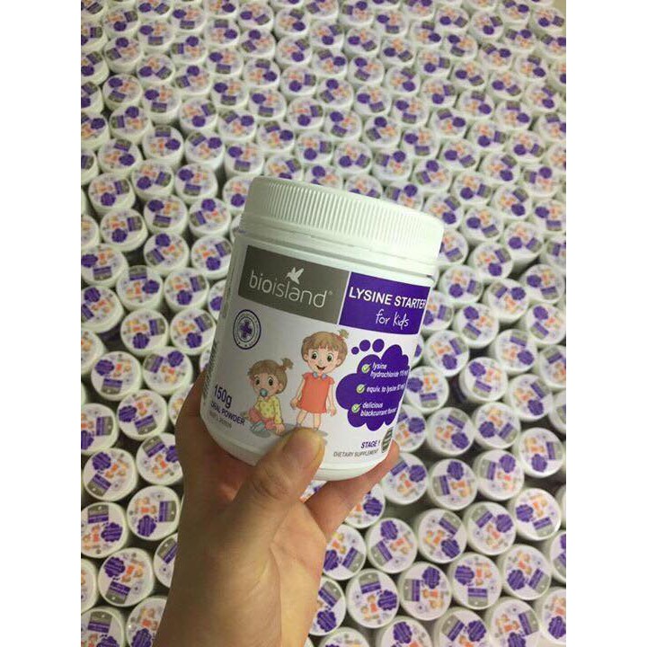 Lysine bột cho bé từ 7 tháng _6 tuổi