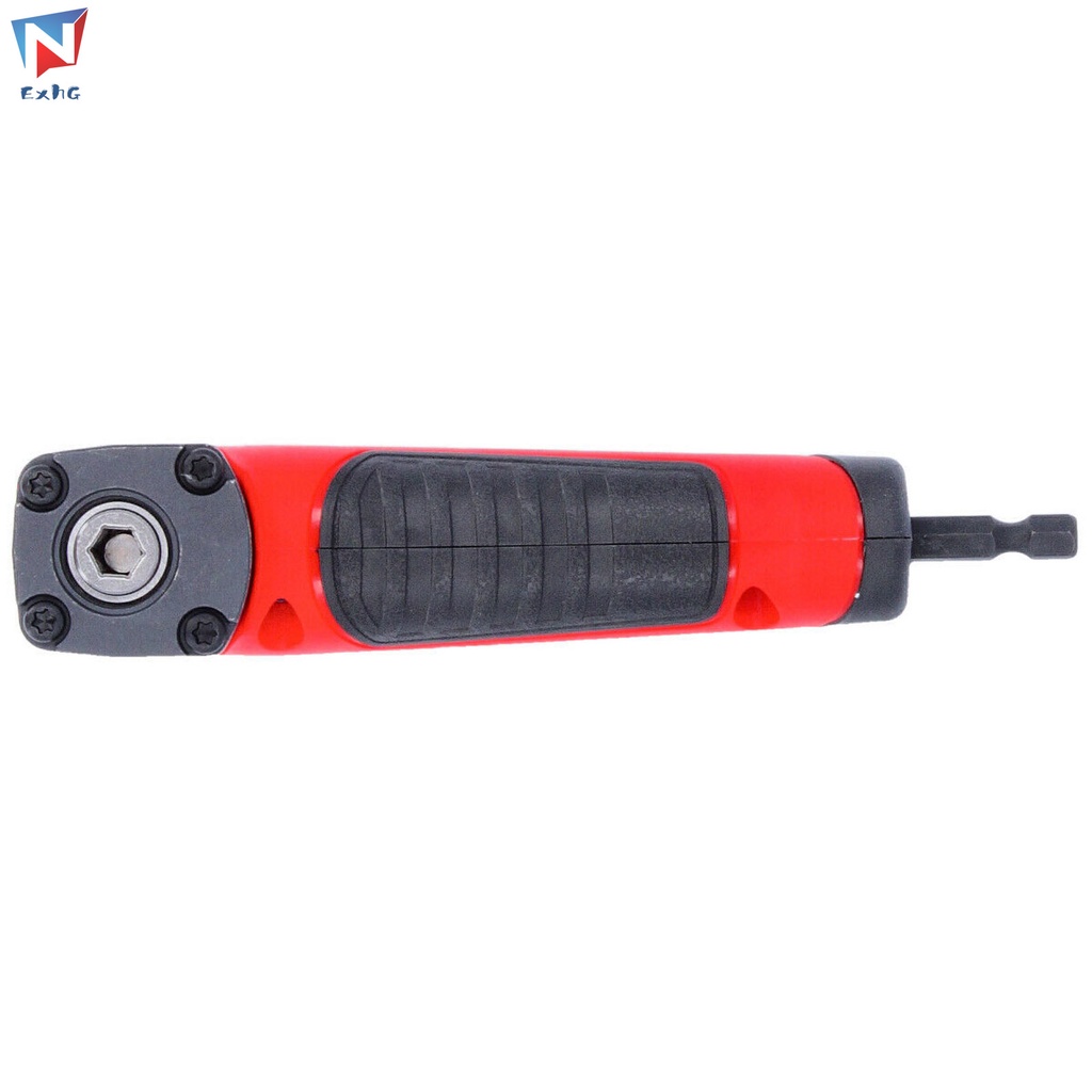 Đầu Chuyển Đổi Mũi Khoan Góc Phải Ngăn Chặn Va Chạm Cho Máy Khoan 1/4 Inch