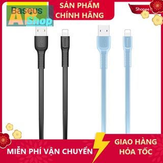 Dây Cáp Sạc iPhone Dẹt Baseus 2.4A Cổng Lightning Cho iPhone-ABSHOP365