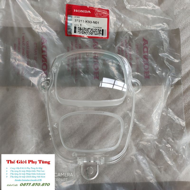 Mica mặt kính đồng hồ Scoopy 2017-2020 zin mới- 37211-K93-N01