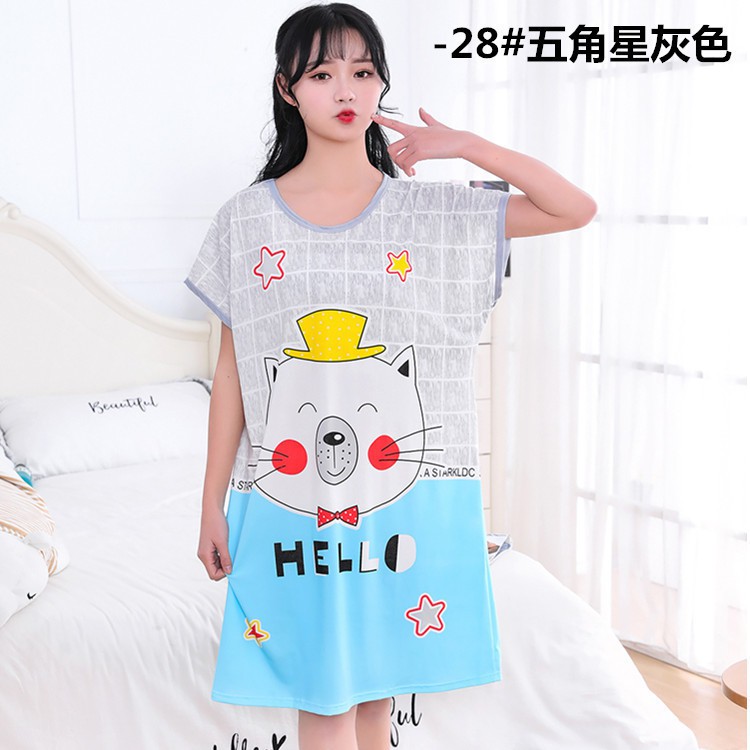 đồ ngủ Ngắn Tay In Họa Tiết Dễ Thương Cho Nữ | BigBuy360 - bigbuy360.vn