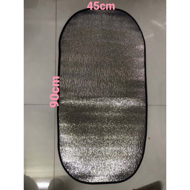 Tấm lót che yên xe máy chống nắng nóng loại lớn - đai chun to chắc chắn