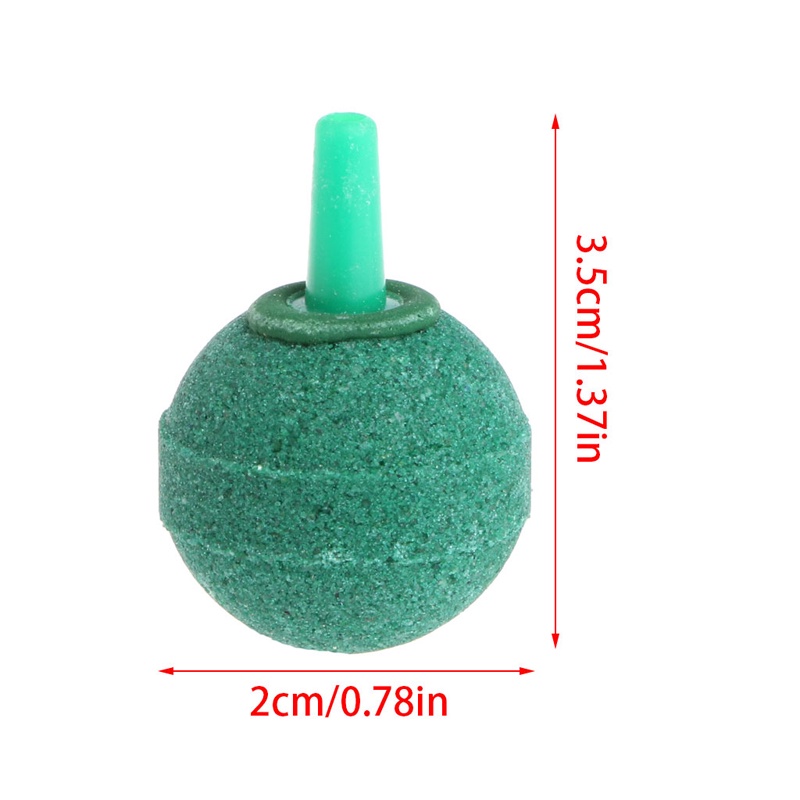 Set 10 Viên Đá Sục Khí Dạng Tròn Cho Bể Cá Nano