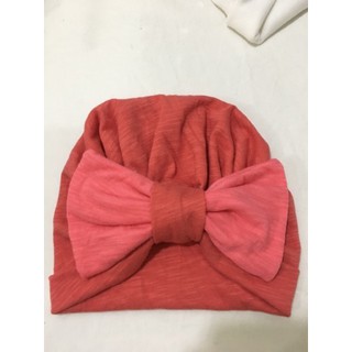 Mũ turban nơ cho bé