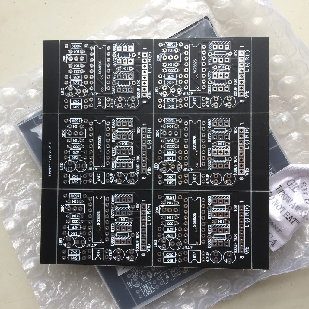 DIY bo mạch điều khiển dùng SG3525