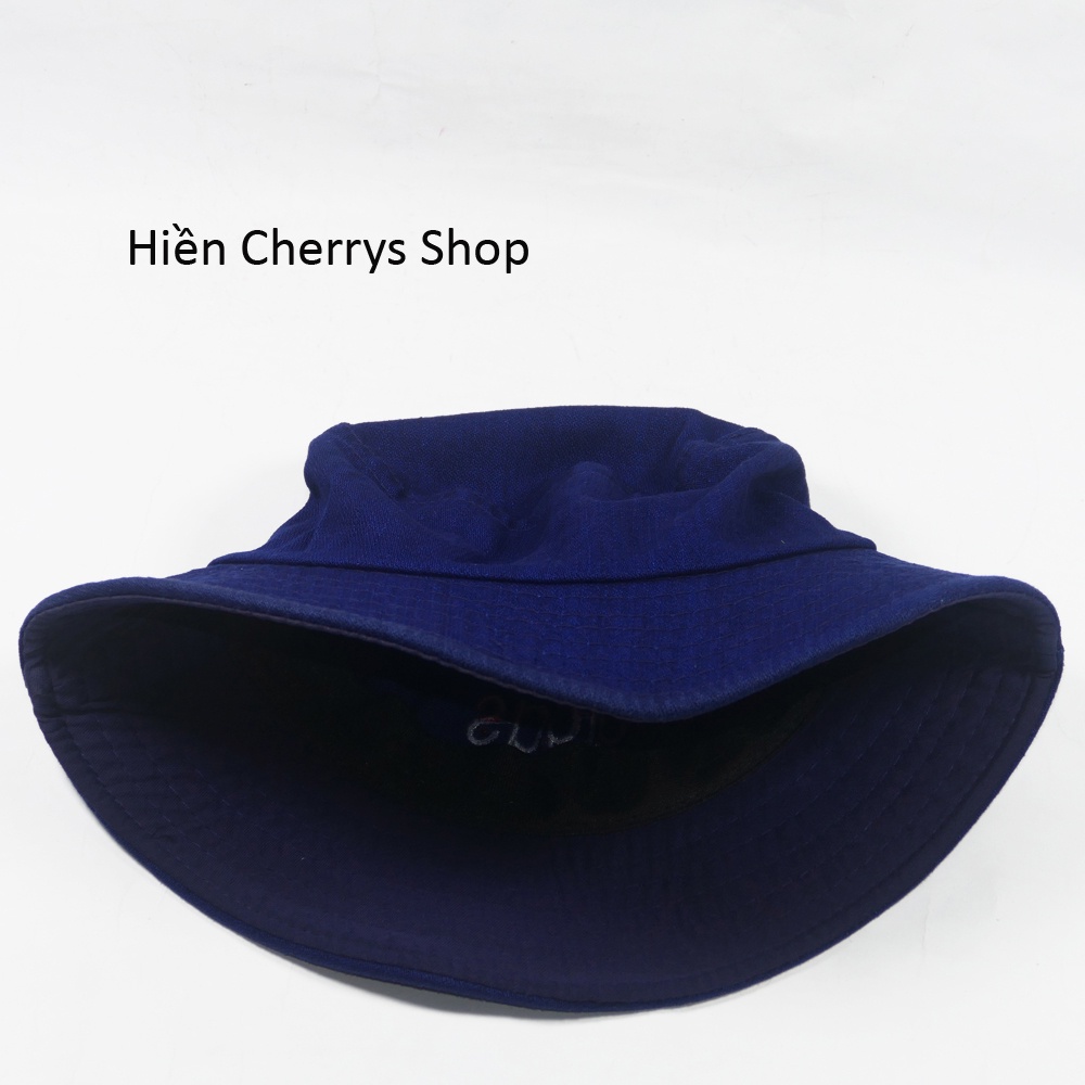 Nón thời trang, mũ BUCKET chữ -vải JEAN cao cấp thời trang cực đẹp (Ảnh thật)