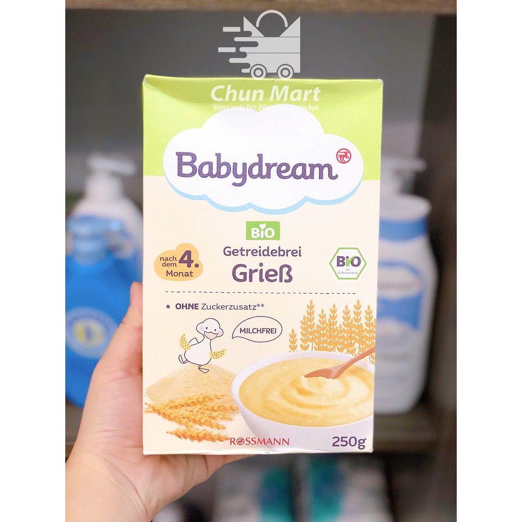 [ĐỨC] Cháo Sữa Ăn Dặm - Bé Từ 4 Tháng Tuổi - Babydream