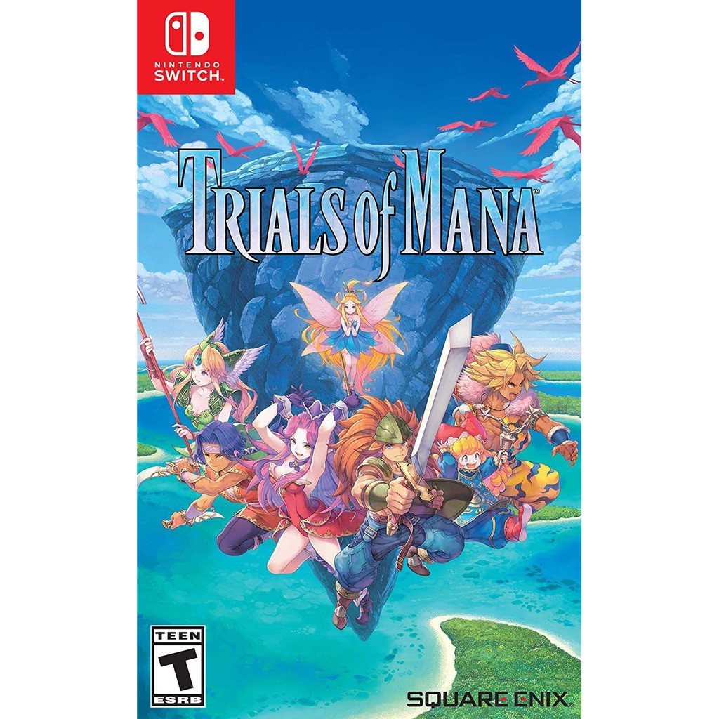 [US] Trò chơi Trials of Mana - Switch