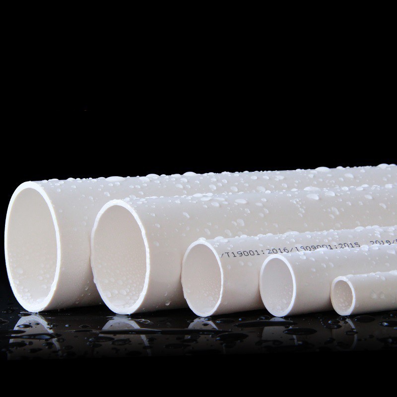Ống nước bằng nhựa màu trắng kích thước 20-50mm tiện dụng