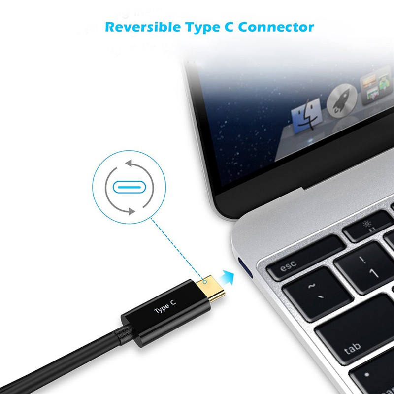 Cáp chuyển đổi từ USB-C Type C USB 3.1 sang Display Port DP 4K HDTV