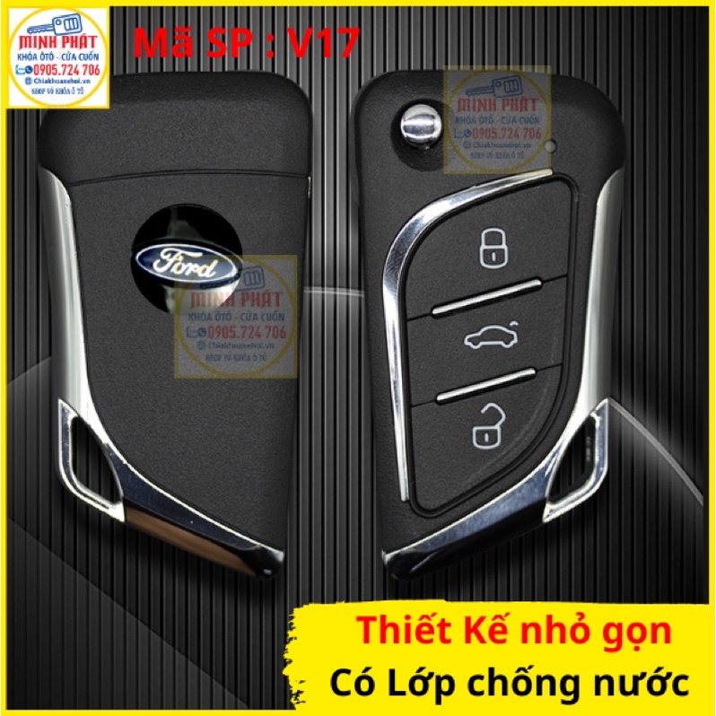 Chìa Khoá Remote Xe Ford Transit V17