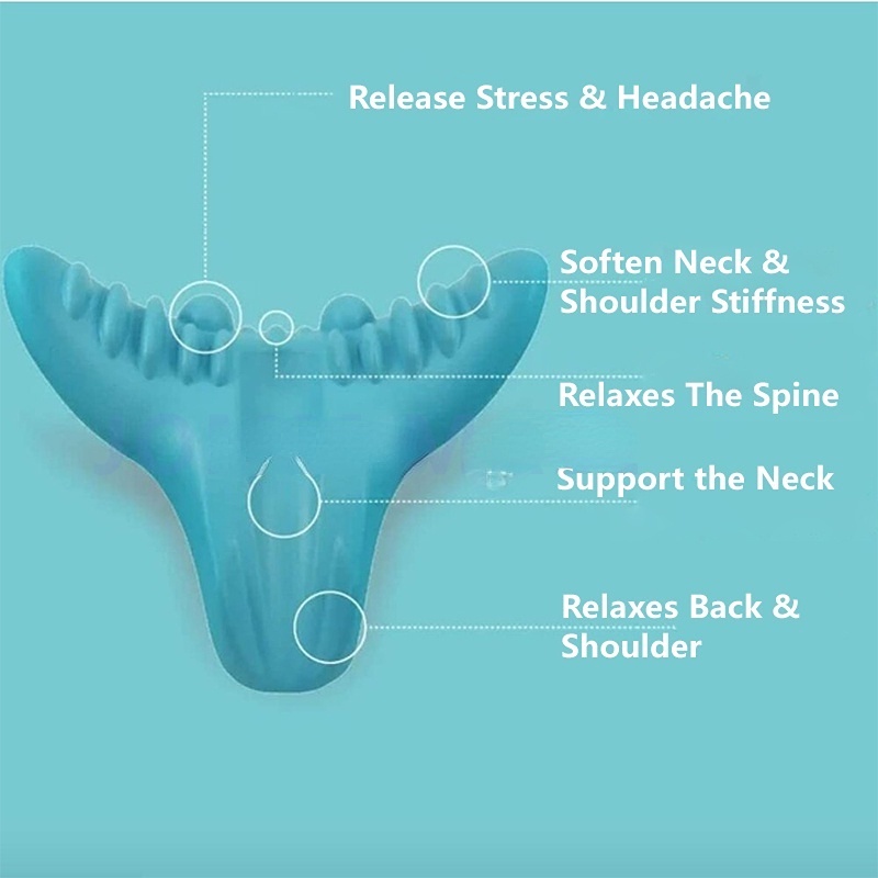 Gối massage cổ/ vai điều chỉnh linh hoạt giảm đau