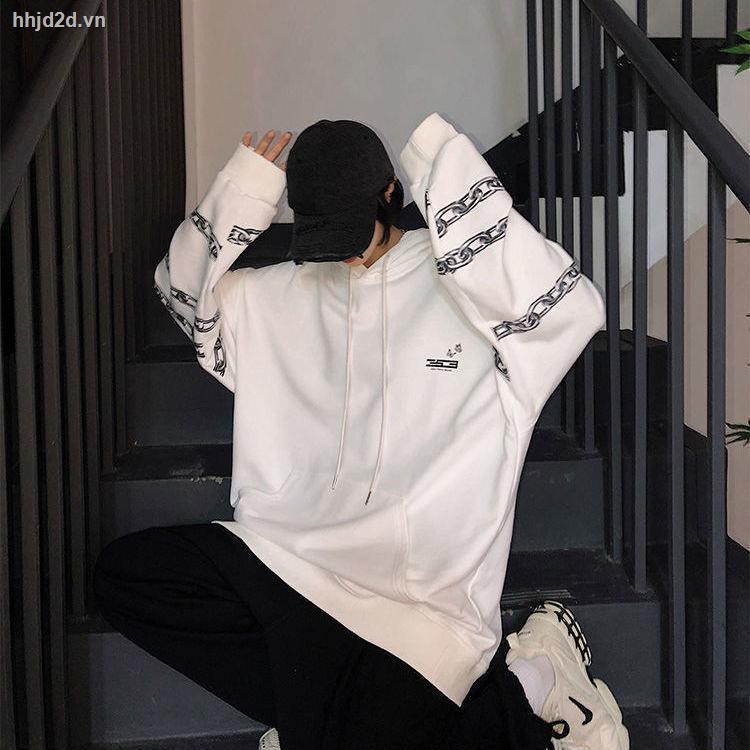 Áo Hoodie Dáng Rộng Thời Trang Mùa Thu 2020 Cho Nữ