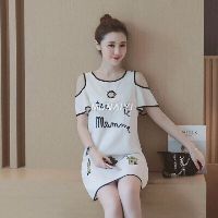 Đầm suông khoét vai