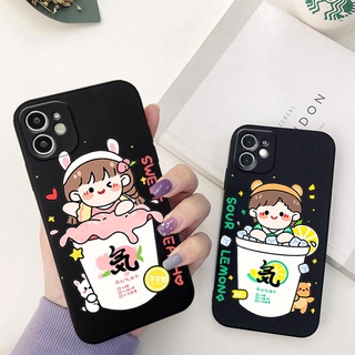 Ốp điện thoại họa tiết dễ thương thích hợp cho iPhone 13 12 Mini 11 Pro Max XR X XS MAX 8 7 6 Plus SE 2020