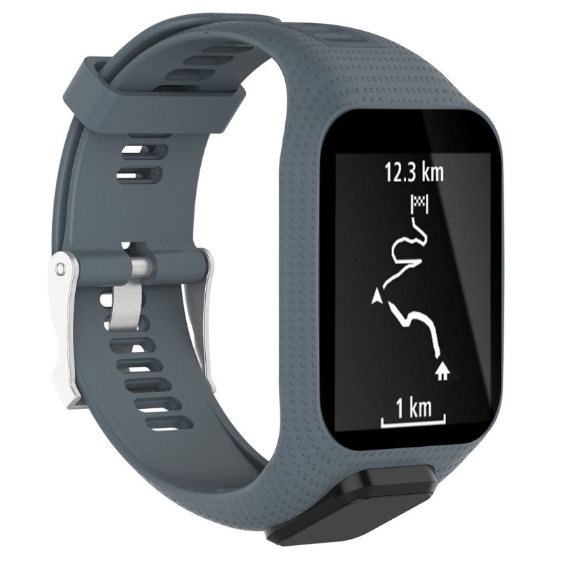 Dây đeo đồng hồ bằng silicone cho TomTom Runner 2 3 Spark 3