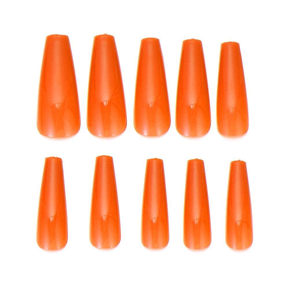 Bộ 100 Móng Tay Giả Múa Ba Lê Bằng Acrylic Che Phủ Toàn Diện