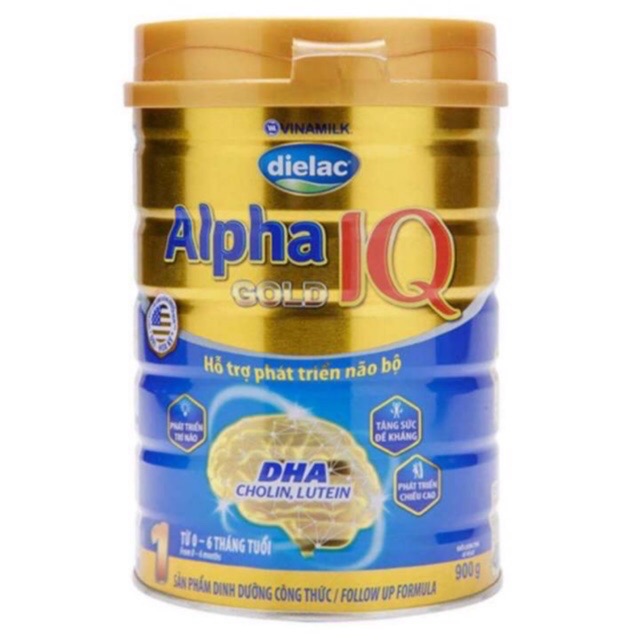 Sữa Bột Dielac Alpha Gold IQ Step 1-900gram