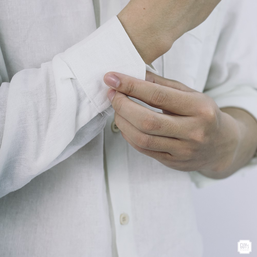 Sơ mi đũi thô dài tay Good GUY -  hàng thiết kế, kiểu dáng basic dễ phối đồ - GUY's Closet | BigBuy360 - bigbuy360.vn