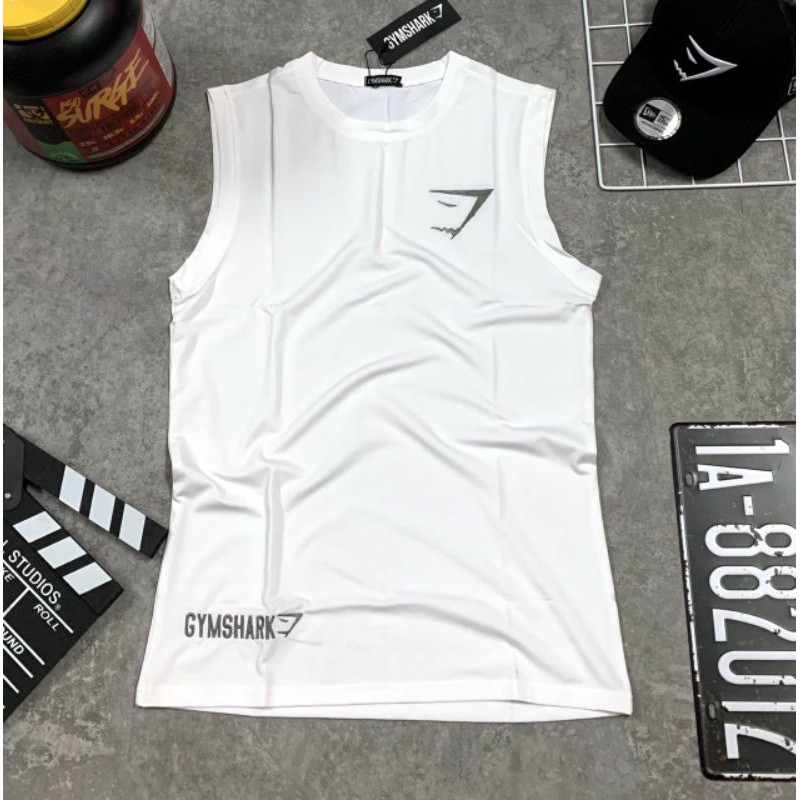 Áo Ba Lổ Gym Sát Nách Thun Lạnh Poly Co Giản 4 Chiều