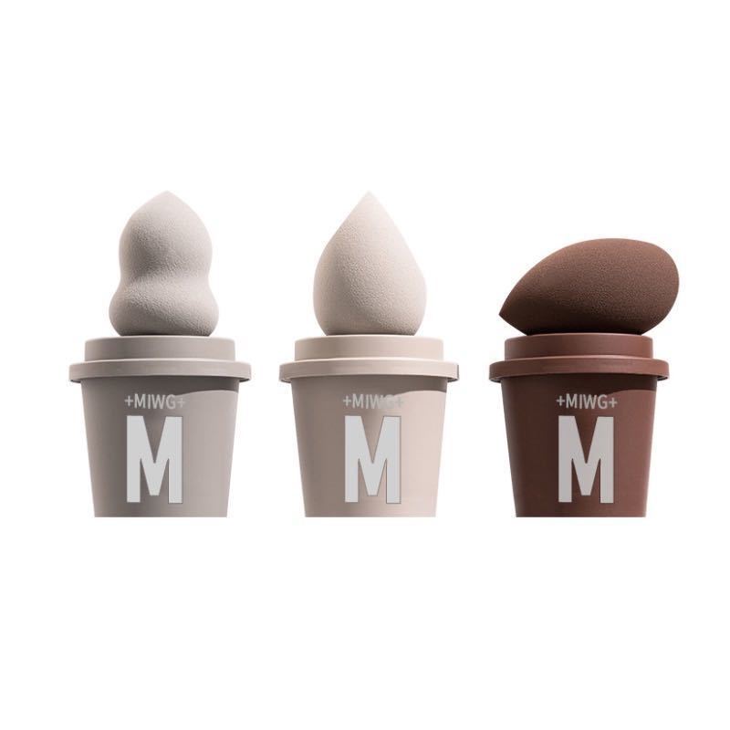 Mút Trang Điểm Hình Trứng Mềm Mại Có Thể Sử Dụng Ướt Và Khô