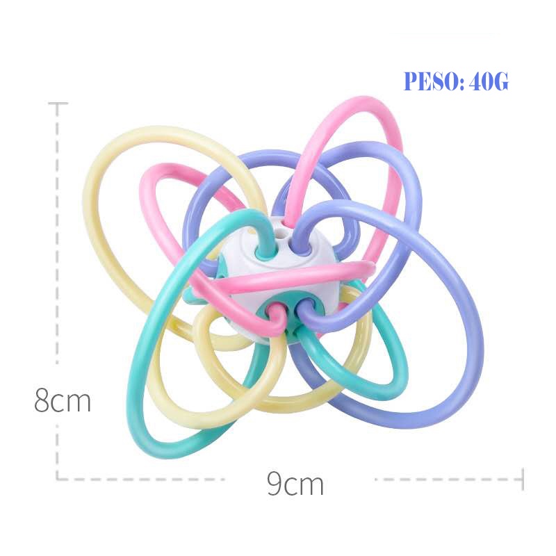 Đồ Chơi Quả Bóng Ngậm Nướu Cho Bé