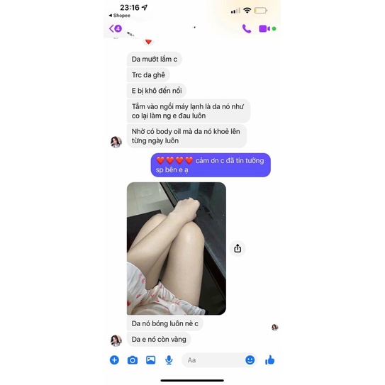 Dầu dưỡng trắng da body oil 4% BHA