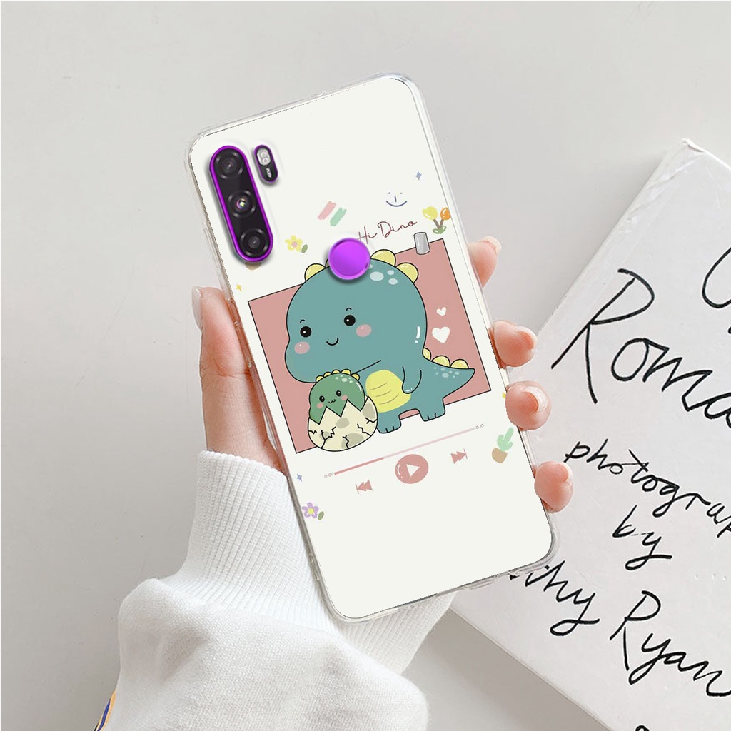 [HOT]ỐP VSMART ACTIVE 1 - ACTIVE PLUS - ACTIVE 3 , IN HÌNH KHỦNG LONG CHIBI SIÊU DỄ THƯƠNG.