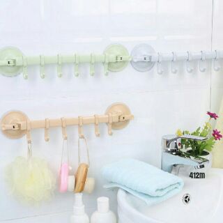 Kệ Hít Đa Năng 6 Móc (giao màu ngẫu nhiên)