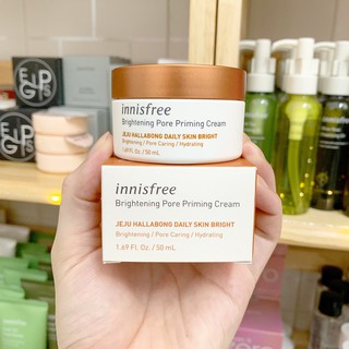 Kem Dưỡng Trắng Da Từ Vỏ Quýt Innisfree Brightening Pore Priming Cream 50mL