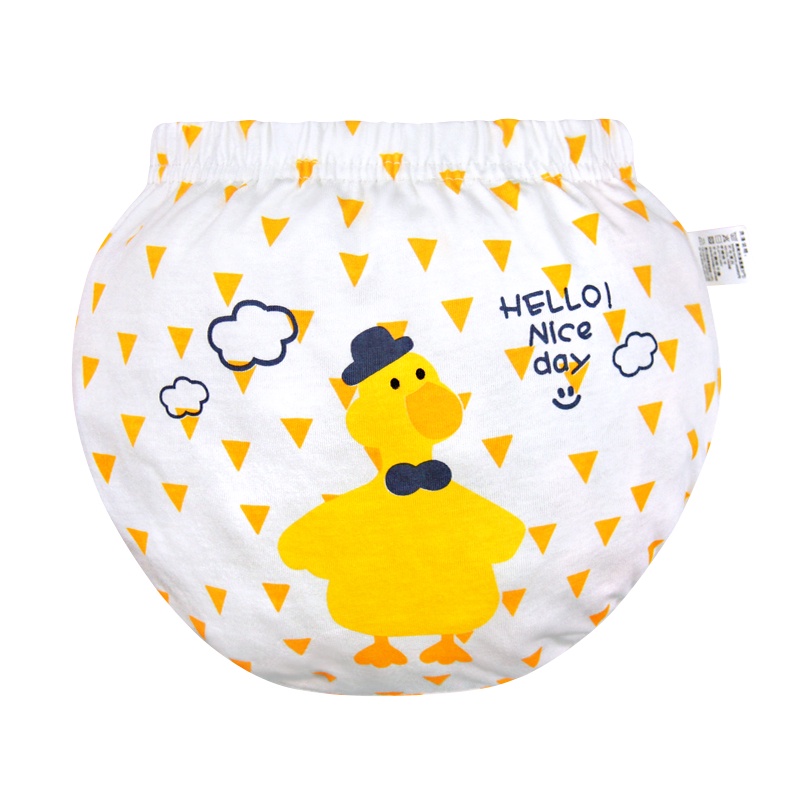 Quần lót tam giác Lucky Big Cat in hình hoạt hình phong cách Hàn Quốc cho bé