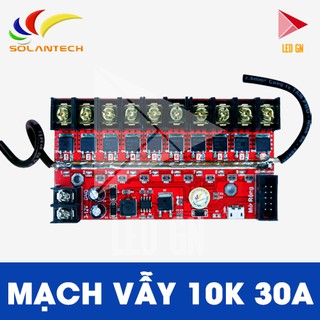 Mạch điều khiển led vẫy solantech công suất - 10 kênh 30a