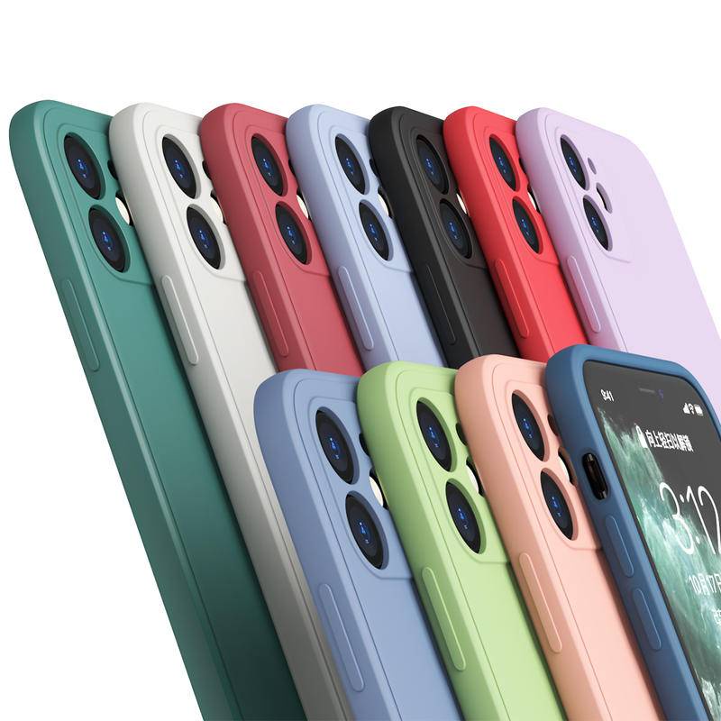 Ốp điện thoại trơn cho iPhone 11 12 13 pro max x xs max xr