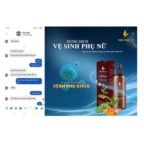 [FreeShip + Tặng Quà] Dung Dịch Vệ Sinh Phụ Nữ Thảo mộc 37 Date 2023