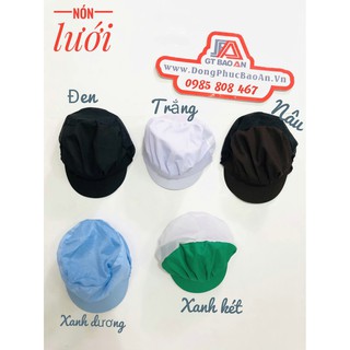 Nón vải lưới, mũ bao tóc lưới y tế, nón bảo hộ trùm tóc công nhân.