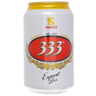 Thùng 24 lon bia 333 (330ml x 24 Lon)