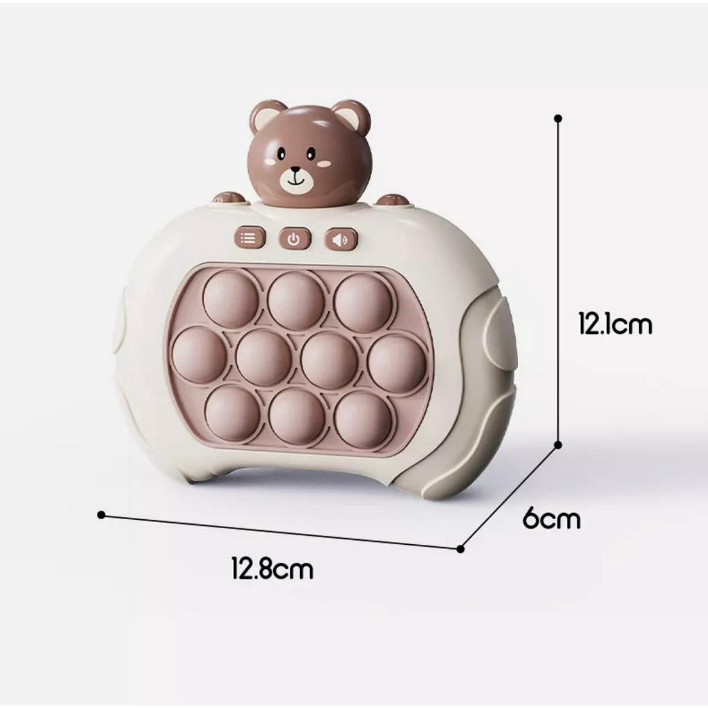 Đồ chơi máy chơi game pop it bấm nút theo đèn nhạc thế hệ mới nhiều chế độ giải trí giảm stress