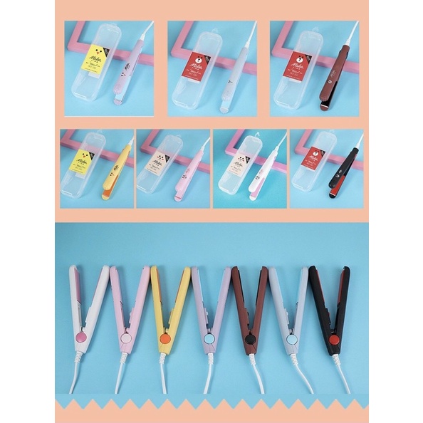 Máy duỗi full hộp nhựa sịn Full màu