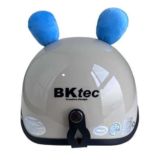 Mũ bảo hiểm nửa đầu siêu dễ thương BKtec -  BK6 thú  - Phù hợp với vòng đầu trung bình của người Việt 56-58cm.